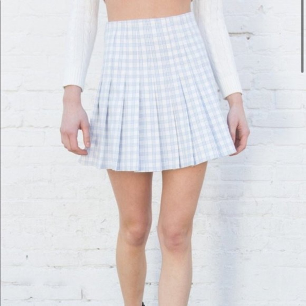 Brandy Melville Plaid Dana Skirt